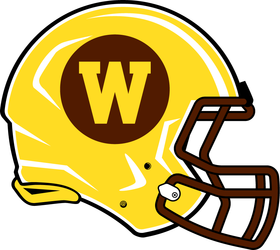 Western Michigan Broncos 2021-Pres Helmet Logo v2 iron on transfers for T-shirts